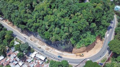 45.5 Million CDO-Airport-Bukidnon Road Project Near Pryce Plaza as of August 2018 Copyright to Project LUPAD 13