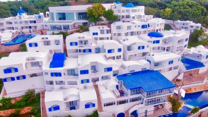 Experience Santorini Greece in the Philippines Aerial View Project LUPAD