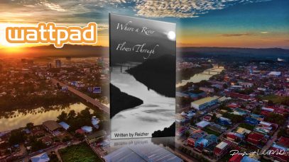 Wattpad Where a River Flows Through By Reizher Cagayan de Oro River Aerial Copyright to Project LUPAD
