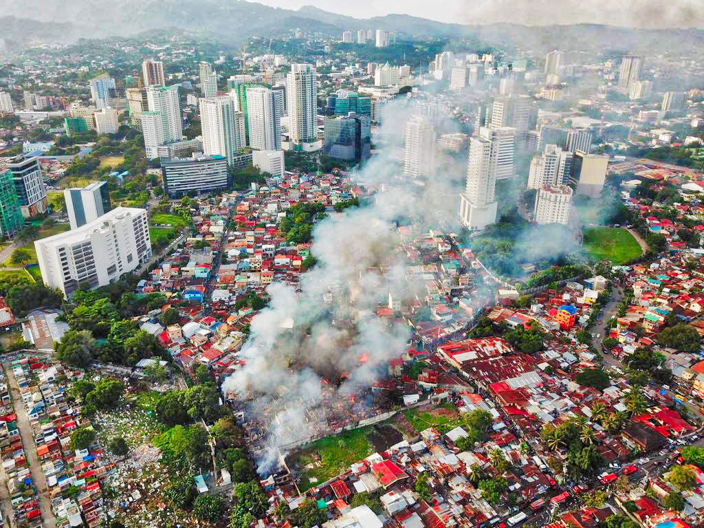 Hipodromo Cebu City Map Video: Fire At Hipodromo, Cebu City Aerial View