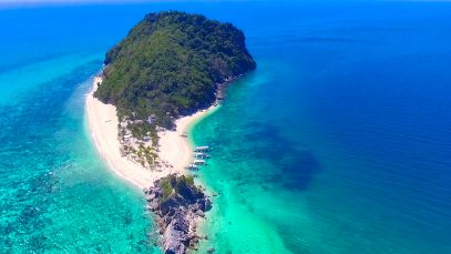 Magnificent Aerial View of Concepcion and Carles Islands Project LUPAD