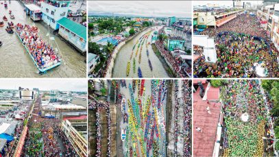 Peñafrancia Fluvial Procession 2018 Aerial View Project LUPAD 7