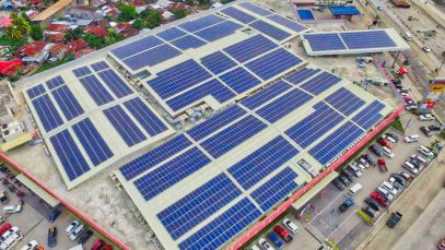 Solar Powered CityMall Tagum Aerial View Project LUPAD 1