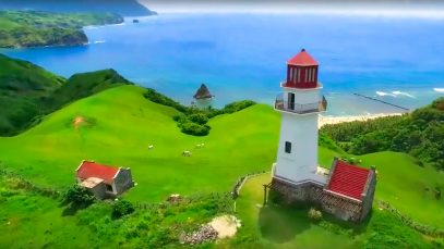 Stunning Beauty of Batanes Island from Above Aerial View Project LUPAD