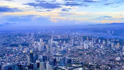 Metro Manila Aerial View as of October 2018 Copyright to Project LUPAD 2
