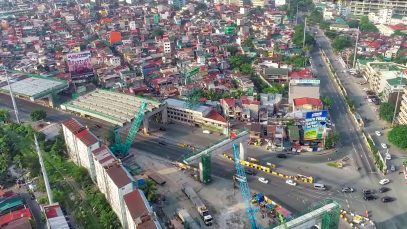 Metro Manila Skyway Stage 3 as of October 2018 Aerial View Project LUPAD