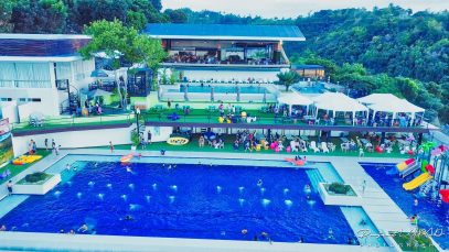 Infinity Pools at Ultra Winds Mountain Resort Copyright to Project LUPAD 1