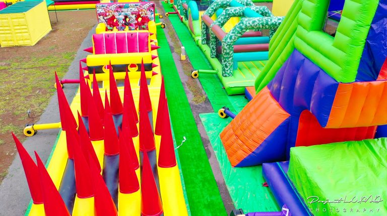 PHOTOS: Dahilayan Boot Camp is the Biggest Land-based Inflatable ...