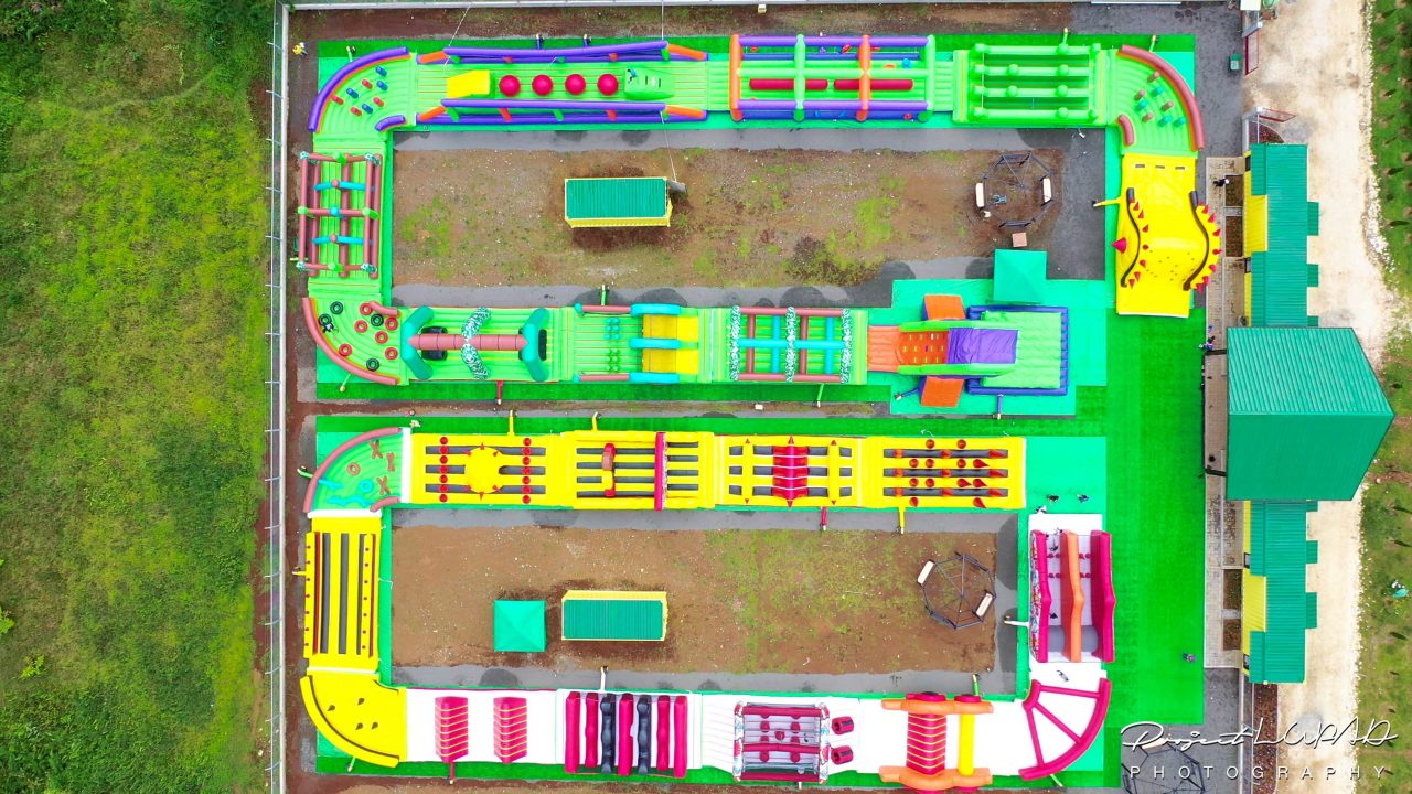 PHOTOS: Dahilayan Boot Camp is the Biggest Land-based Inflatable ...