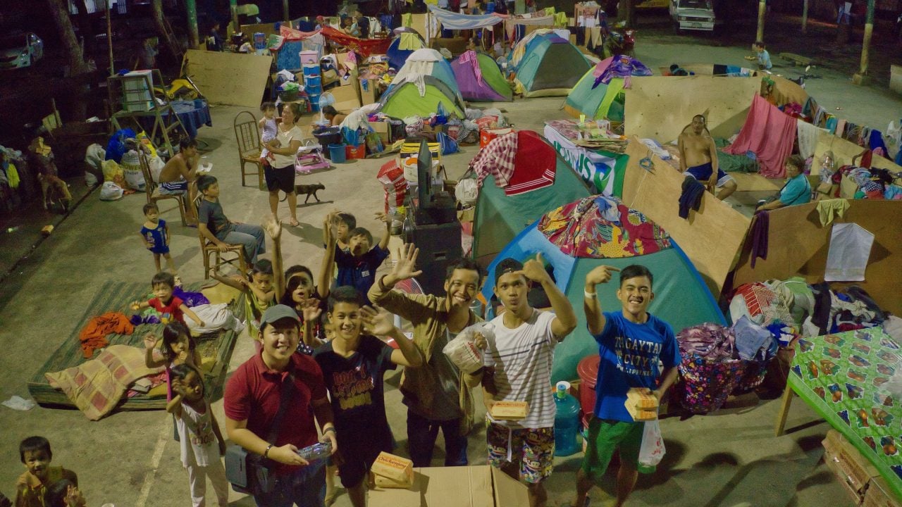 LUPAD Cares outreach for families affected by fire in Kauswagan, Cagayan de Oro