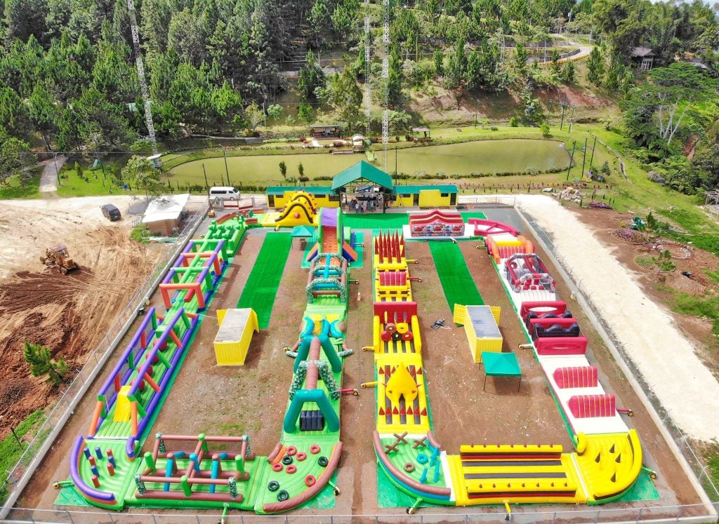VIDEO: Philippines' Largest Land-based Inflatable Playground