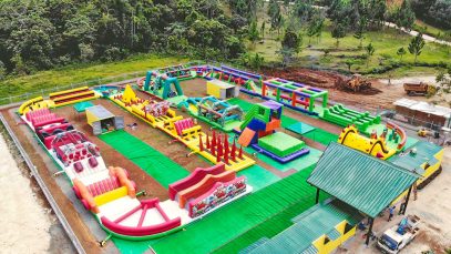 Philippines’ Largest Land-based Inflatable Playground Dahilayan Adventure Park Project LUPAD 3