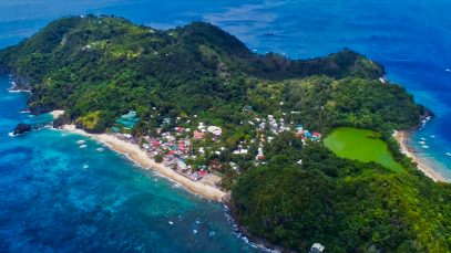 Spectacular Apo Island Aerial View Project LUPAD