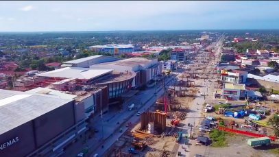 Tagum City Flyover as of January 2019 Project LUPAD