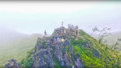 Breathtaking Osmeña Peak Aerial View Project LUPAD