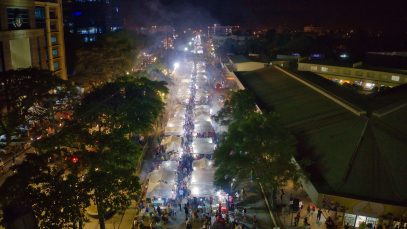 Davao Roxas Night Market Aerial View Copyright to Project LUPAD 6