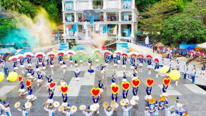 Drum and Lyre Competition at Our Lady of Lourdes in Binuangan Copyright to Project LUPAD 23