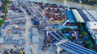 Metro Manila Skyway Stage 3 as of February 2019 Project LUPAD