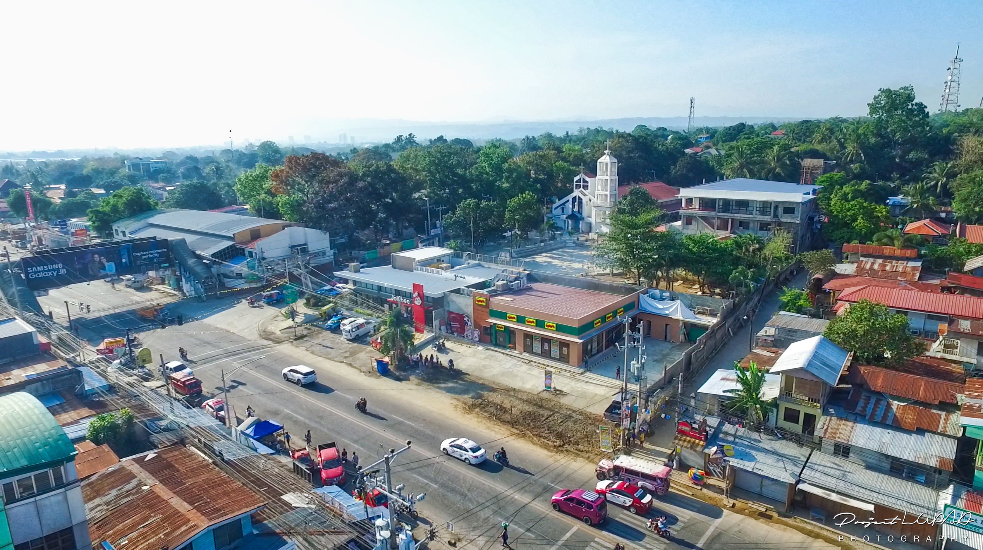 Aerial view of Mang Inasal Bulua