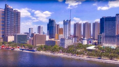 Roxas Boulevard Aerial View as of April 2019 Project LUPAD 2