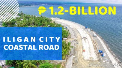 1.2-billion Iligan city Coastal road As of may 2019 Project LUPAD JPG