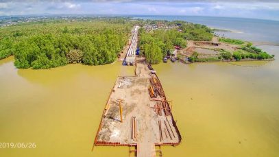 Macabalan-Bonbon Bridge June 2019 Progress Update Project LUPAD