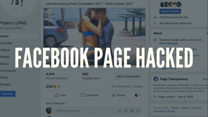 Project LUPAD Facebook Page Got Hacked JPG