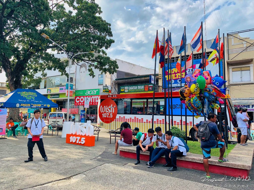 Wish 107 5 bus on ground auditions at divisoria cdo aerial and inside
