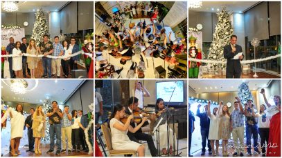 Merry White Christmas Tree Lighting at Limketkai Luxe Hotel Copyright to Project LUPAD
