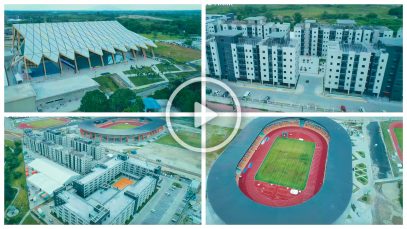 SEA Games Sports Complex in the Philippines Aerial Tour Project LUPAD