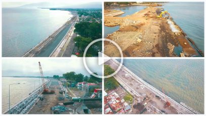Davao Coastal Road Progress Update as of December 2019 Project LUPAD