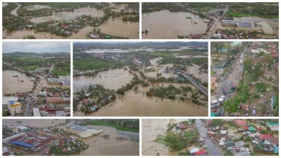Typhoon Ursula Aftermath Aerial Survey of Flooded Areas in Iloilo Project LUPAD