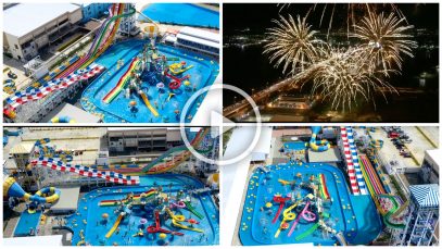 WaterWorld Cebu Opening Aerial View Project LUPAD