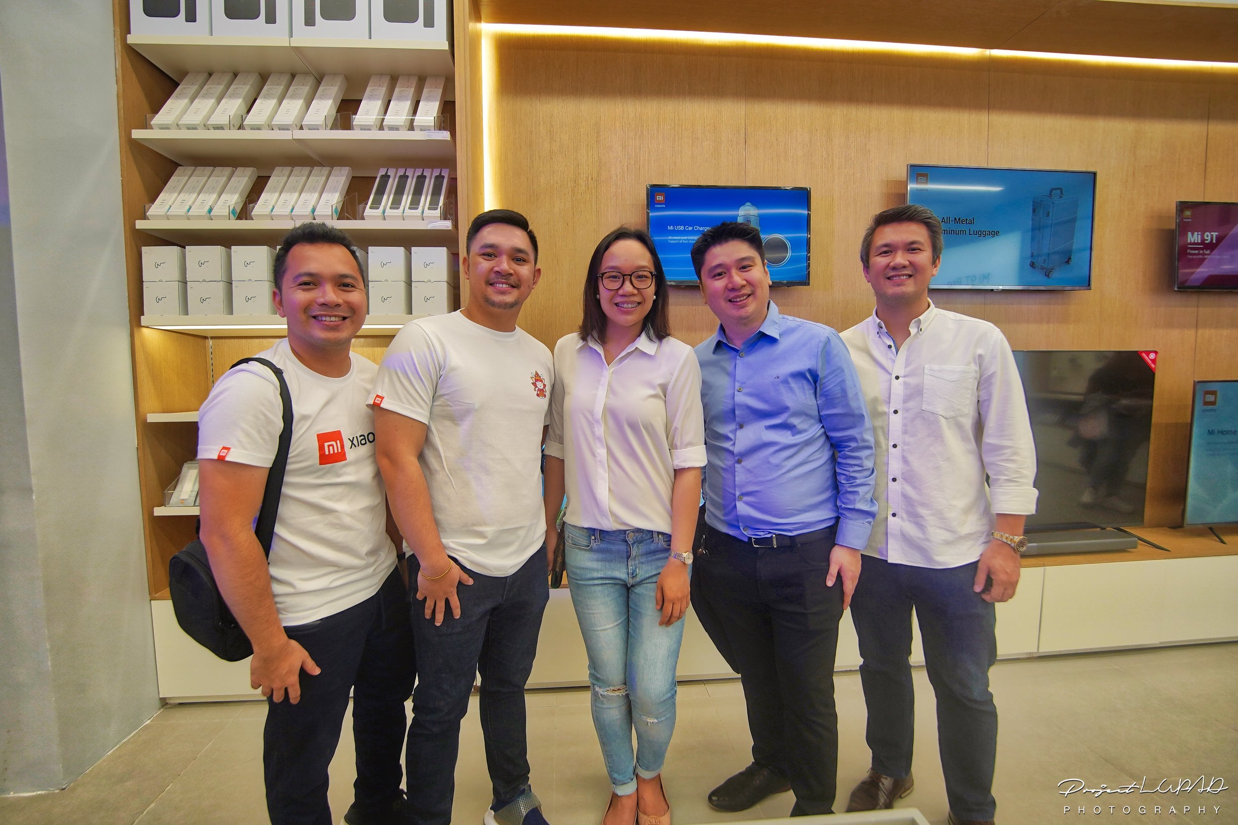 Guests at the Xiaomi Mi Flagship Store in Cebu