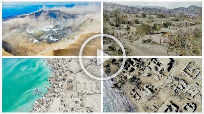 Aerial Survey of Taal Volcano Covered in Ash as of January 22, 2020 Project LUPAD