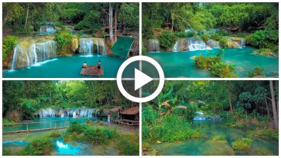 Astonishing 3-Tiered Waterfall at Cambugahay Falls in Siquijor Island Project LUPAD