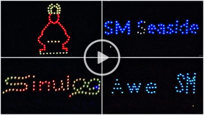 Cebu’s First-ever 100 Drone Light Show During Sinulog 2020 Celebration Project LUPAD