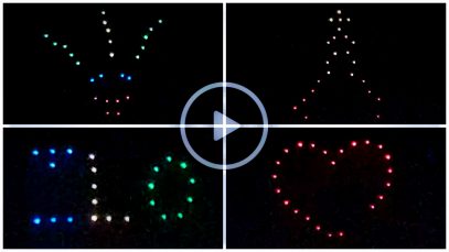Iloilo’s First-ever Drone Light Show During Dinagyang 2020 Celebration Project LUPAD