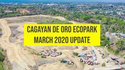 CDO Ecopark as of March 2020 Project LUPAD