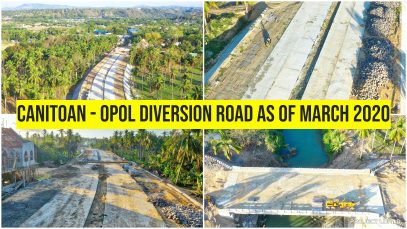 Canitoan – Opol Diversion Road as of March 2020 Project LUPAD