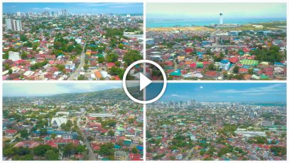Cebu City Aerial View During the Start of Enhanced Community Quarantine Project LUPAD
