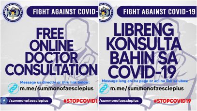 Free Online Consultation on COVID-19 Symptoms by Professional Doctors Project LUPAD