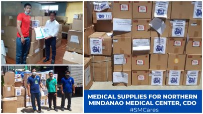 SM’s Medical Supplies Now in Northern Mindanao Medical Center in CDO Project LUPAD