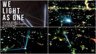 We Light as One – An Hour of Solidarity of the Lights and Sounds Industry Project LUPAD