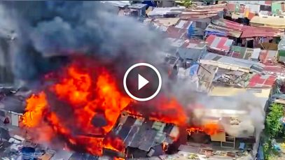 Fire at Pasay City in Metro Manila Raised to 3rd Alarm on May 17, 2020 Project LUPAD