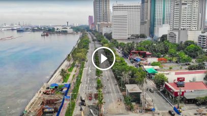 Manila Baywalk Rehab Project Update After 2 Months Under ECQ Project LUPAD