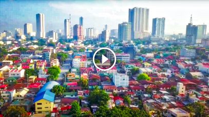 Metro Manila Aerial View Under New Normal Project LUPAD
