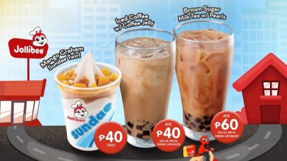 New Jollibee Refreshments and Amazing Aloha Yumburger is Back Project LUPAD