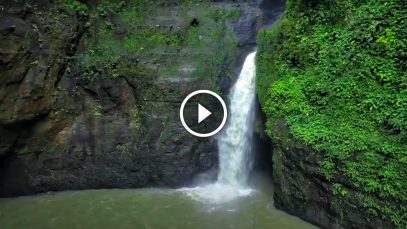 Pagsanjan Falls and Water Rapids in Laguna Aerial View Project LUPAD