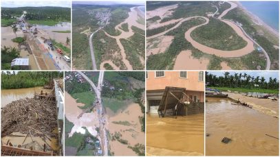 Typhoon Ambo Aftermath in Northern Samar Aerial Survey Project LUPAD